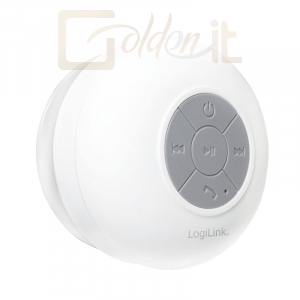 Hangfal Logilink SP0052W Bluetooth shower speaker White - SP0052W