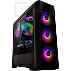 Ház Zalman N5 TF RGB Tempered Glass Black - N5 TF