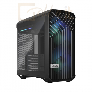 Ház Fractal Torrent Compact RGB Tempered Glass Black - FD-C-TOR1C-02