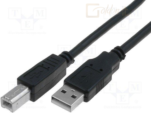 Kábel - VCOM USB 2.0 nyomtatókábel 1,8m fekete
