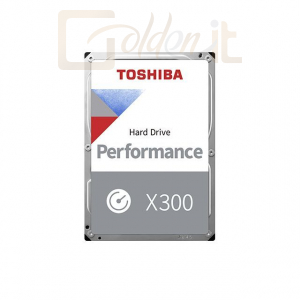 Winchester (belső) Toshiba 4TB 7200rpm SATA-600 256MB X300 HDWR440EZSTA BOX - HDWR440EZSTA
