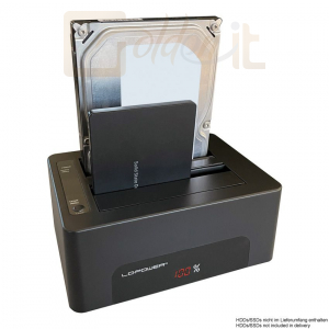 Mobilrack LC Power LC-DOCK-U3-V HDD docking station - LC-DOCK-U3-V