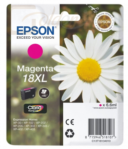 Nyomtató - Tintapatron Epson T1813 Magenta - C13T18134012