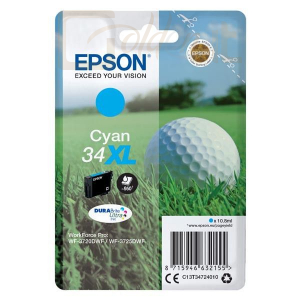 Nyomtató - Tintapatron Epson T3472 (34XL) Cyan - C13T34724010