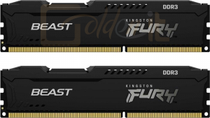 RAM Kingston 8GB DDR3 1866MHz Kit(2x4GB) Fury Beast Black - KF318C10BBK2/8