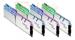 RAM G.SKILL 64GB DDR4 3600MHz Kit(4x16GB) Trident Z Royal Silver - F4-3600C16Q-64GTRSC