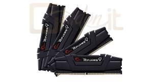 RAM G.SKILL 64GB DDR4 3200MHz Kit(4x16GB) Ripjaws V Black - F4-3200C14Q-64GVK