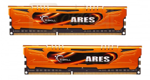 RAM G.SKILL 8GB DDR3 1600MHz Kit(2x4GB) Ares Orange - F3-1600C9D-8GAO