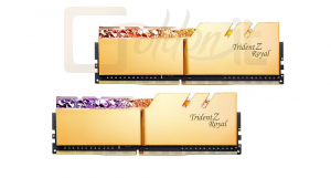 RAM G.SKILL 16GB DDR4 3600MHz Kit(2x8GB) Trident Z Royal Gold - F4-3600C14D-16GTRGA