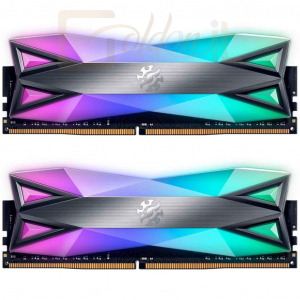 RAM A-Data 16GB DDR4 3200MHz Kit(2x8GB) XPG Spectrix D60G RGB Tungsten Grey - AX4U32008G16A-DT60