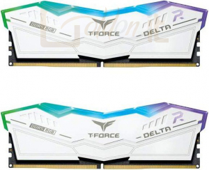 RAM TeamGroup 32GB DDR5 6400MHz Kit(2x16GB) Delta RGB White - FF4D532G6400HC40BDC01