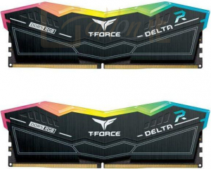 RAM TeamGroup 32GB DDR5 6400MHz Kit(2x16GB) Delta RGB Black - FF3D532G6400HC40BDC01
