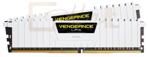 RAM Corsair 16GB DDR4 3200MHz Kit(2x8GB) Vengeance LPX White - CMK16GX4M2E3200C16W