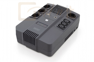 Szünetmentes tápegység Digitus All-in-One UPS, 600VA/360W, LED - DN-170110