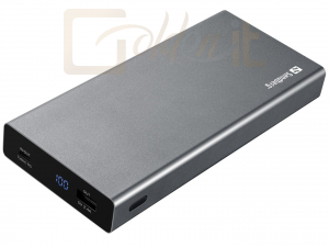 Powerbank vésztöltők Sandberg USB-C PD 100W 20000mAh Powerbank Black - 420-52