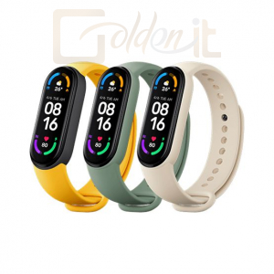 Okosóra Xiaomi Mi Smart Band 6 szilikonpánt (3 db) - BHR5135GL