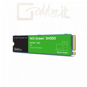 Winchester SSD Western Digital 240GB M.2 2280 NVMe SN350 Green - WDS240G2G0C