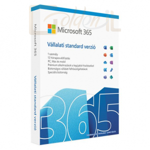 Office Microsoft 365 Business Standard 1 Felhasználó 1 Év HUN BOX - KLQ-00677