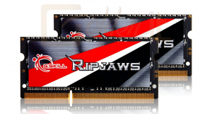 RAM - Notebook G.SKILL 8GB DDR3 1600MHz Kit(2x4GB) SODIMM Ripjaws - F3-1600C9D-8GRSL