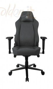 Gamer szék Arozzi Primo Woven Fabric Gamin Chair Black - PRIMO-WF-BKGY