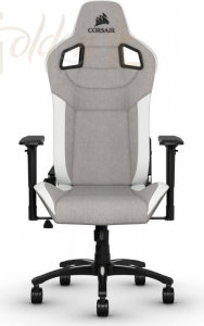 Gamer szék Corsair T3 Rush Gaming Chair Gray/White - CF-9010030-WW