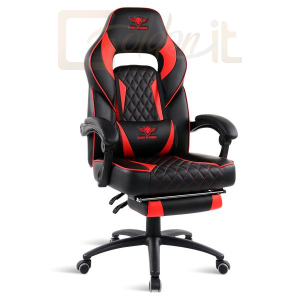 Gamer szék Spirit Of Gamer Mustang Gaming Chair Black/Red - SOG-GCMRE
