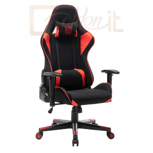 Gamer szék LC Power LC-GC-703BR Gaming Chair Black/Red - LC-GC-703BR