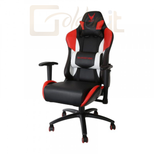 Gamer szék Platinet Omega Varr Silverstone Gaming Chair Black/Red - VGCS1