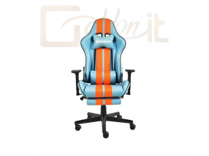Gamer szék RaidMax Drakon DK905 Gaming Chair Blue/Orange - DK905BU