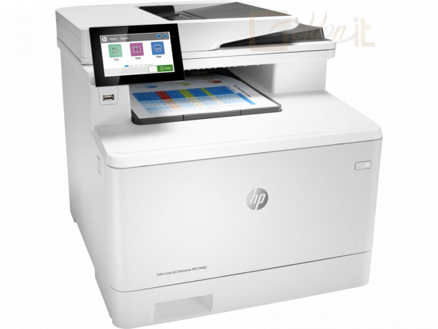 Multifunkciós nyomtató HP Color LaserJet Enterprise M480f Lézernyomtató/Másoló/Scanner/Fax - 3QA55A#B19