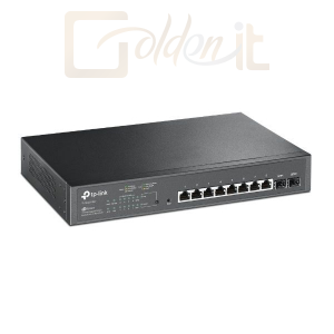 Hálózati eszközök TP-Link 10-Port Gigabit Desktop Switch with 8-Port PoE+ - TL-SG1210MP