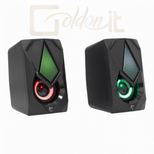 Hangfal White Shark Beat RGB Speaker Black - GSP-619