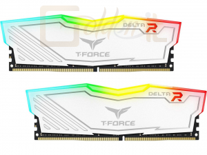 RAM TeamGroup 32GB DDR4 3600MHz Kit(2x16GB) Delta RGB White - TF4D432G3600HC18JDC01