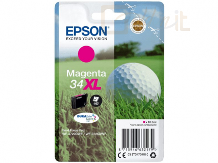 Nyomtató - Tintapatron Epson T3473 (34XL) Magenta - C13T34734010