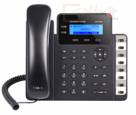 VOIP Grandstream GXP1628 2 vonalas VoIP telefon - GXP1628