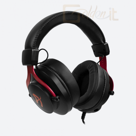 Fejhallgatók, mikrofonok Arozzi Aria Gaming Headset Black/Red - AZ-ARIA-RD