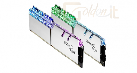 RAM G.SKILL 32GB DDR4 4000MHz Kit(2x16GB) Trident Z Royal Silver - F4-4000C18D-32GTRS