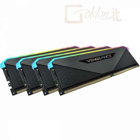 RAM Corsair 128GB DDR4 3600MHz Kit(4x32GB) Vengeance RGB RT Black - CMN128GX4M4Z3600C18