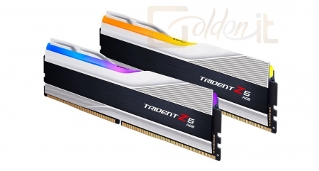 RAM G.SKILL 32GB DDR5 6400MHz Kit(2x16GB) Trident Z5 RGB Silver - F5-6400J3239G16GX2-TZ5RS
