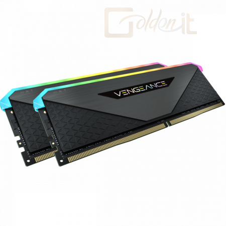 RAM Corsair 64GB DDR4 3200MHz Kit(2x32GB) Vengeance RGB RT Black - CMN64GX4M2Z3600C18