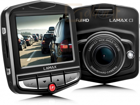 Videokamera Lamax C3 DashCam Black - LMXC38
