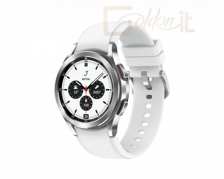 Okosóra Samsung Galaxy Watch4 Classic LTE eSIM 42mm Silver - SM-R885FZSAEUE