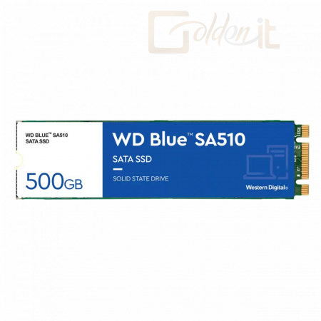 Winchester SSD Western Digital 500GB M.2 2280 SA510 Blue - WDS500G3B0B