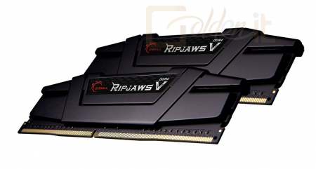 RAM G.SKILL 16GB DDR4 4600MHz Kit(2x8GB) Ripjaws V Black - F4-4600C19D-16GVKE