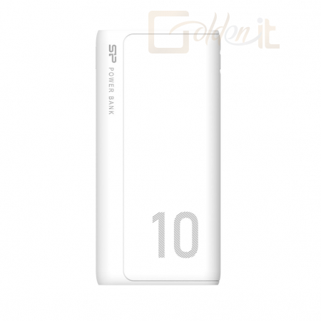 Powerbank vésztöltők Silicon Power GP15 PowerBank 10000mAh PowerBank White - SP10KMAPBKGP150W