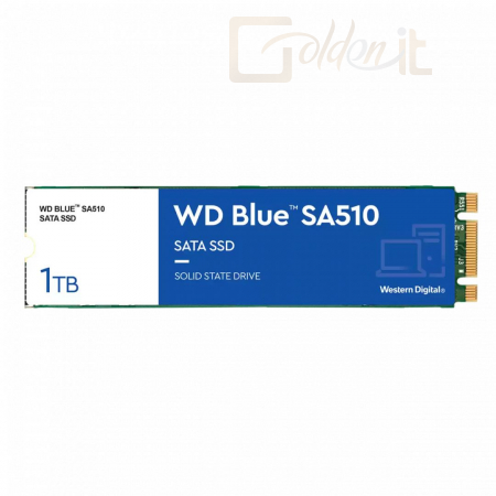 Winchester SSD Western Digital 1TB M.2 2280 SA510 Blue - WDS100T3B0B
