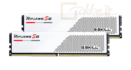 RAM G.SKILL 32GB DDR5 5200MHz Kit(2x16GB) Ripjaws S5 White - F5-5200J3636C16GX2-RS5W