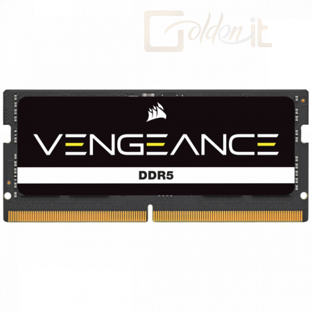 RAM - Notebook Corsair 16GB DDR5 4800MHz SODIMM Vengeance - CMSX16GX5M1A4800C40