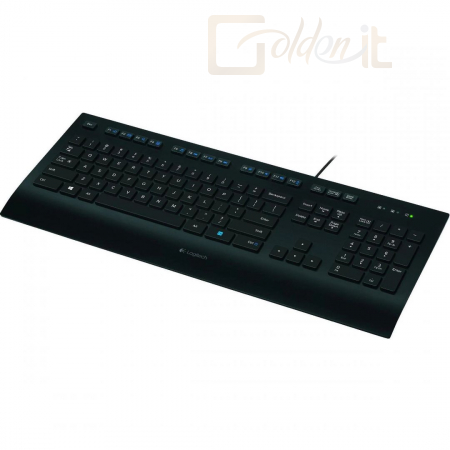 Billentyűzet Logitech K280e Keyboard Black US - 920-005217