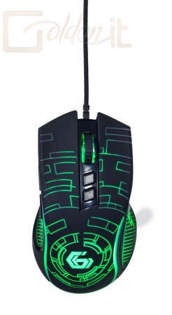 Egér Gembird MUSG-RGB-01 Gaming mouse Black - MUSG-RGB-01